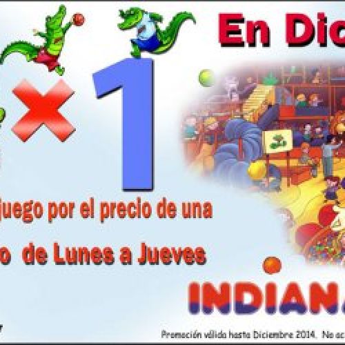Promociones Indiana Bill Valladolid   diciembre