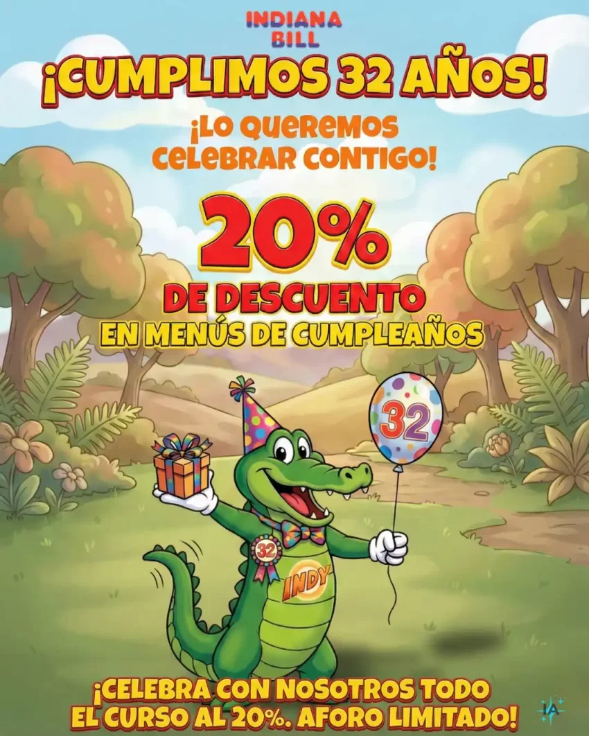 Descuento en cumplea&ntilde;os infantiles